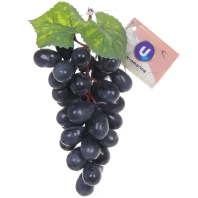 Муляж «Виноград черный» 16см