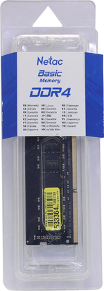 Netac Basic &lt;NTBSD4N32SP-08&gt; DDR4 SODIMM 8Gb &lt;PC4-25600&gt;  CL22 (for  NoteBook)