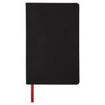Ежедневник недатированный А5 138х213 мм BRAUBERG "Flex" под кожу, гибкий, 136 л., черный, 111681