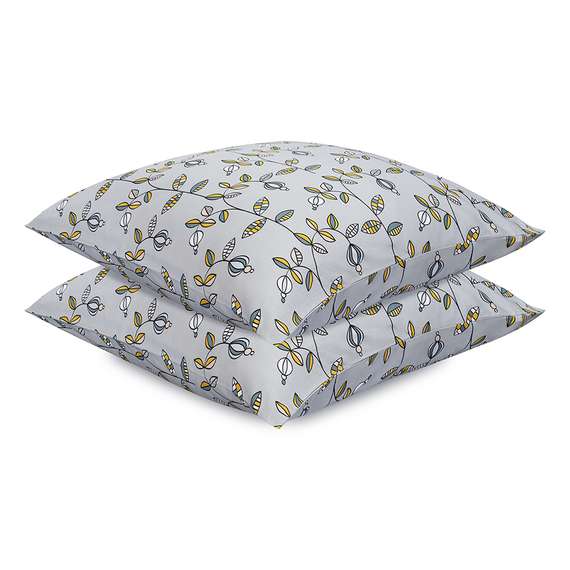 Набор наволочек &quot;Ягоды тайги&quot; из премиального сатина из коллекции russian north, 70х70 см