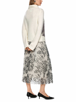 Свитер из вискозы и шерсти (Knitted in Germany)