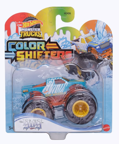 Hot Wheels Машинка Monster Trucks Меняющие цвет (Mattel)