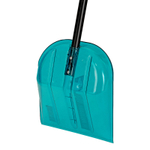 Лопата для уборки снега поликарбонат, 340х385х1340 мм, алюминиевый черенок, LUXE Palisad