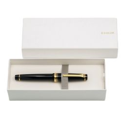 Ручка перьевая Sailor Pro Gear Black GT с пером 21K Bicolor EF (11-2036-120) 5