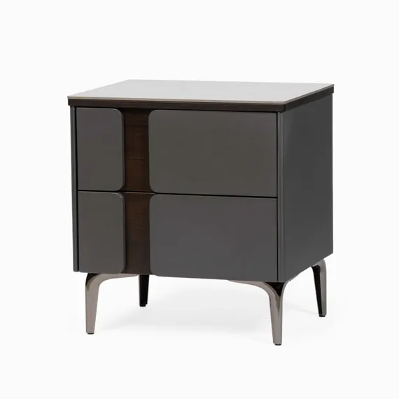 Прикроватная тумба Amo 50х40 см с двумя ящиками