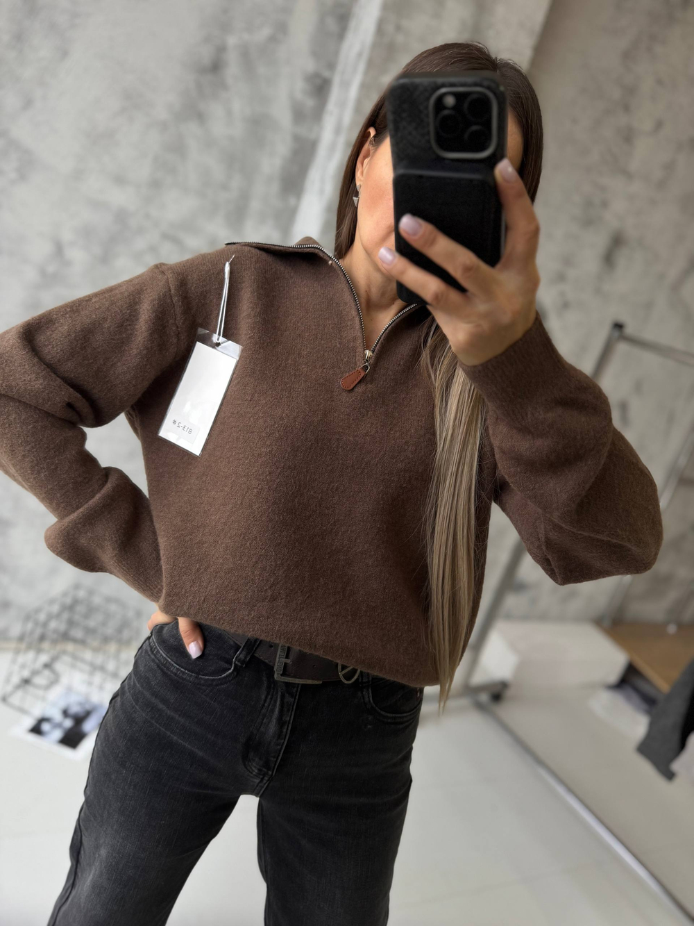 Свитер жен. 813-2 шок.