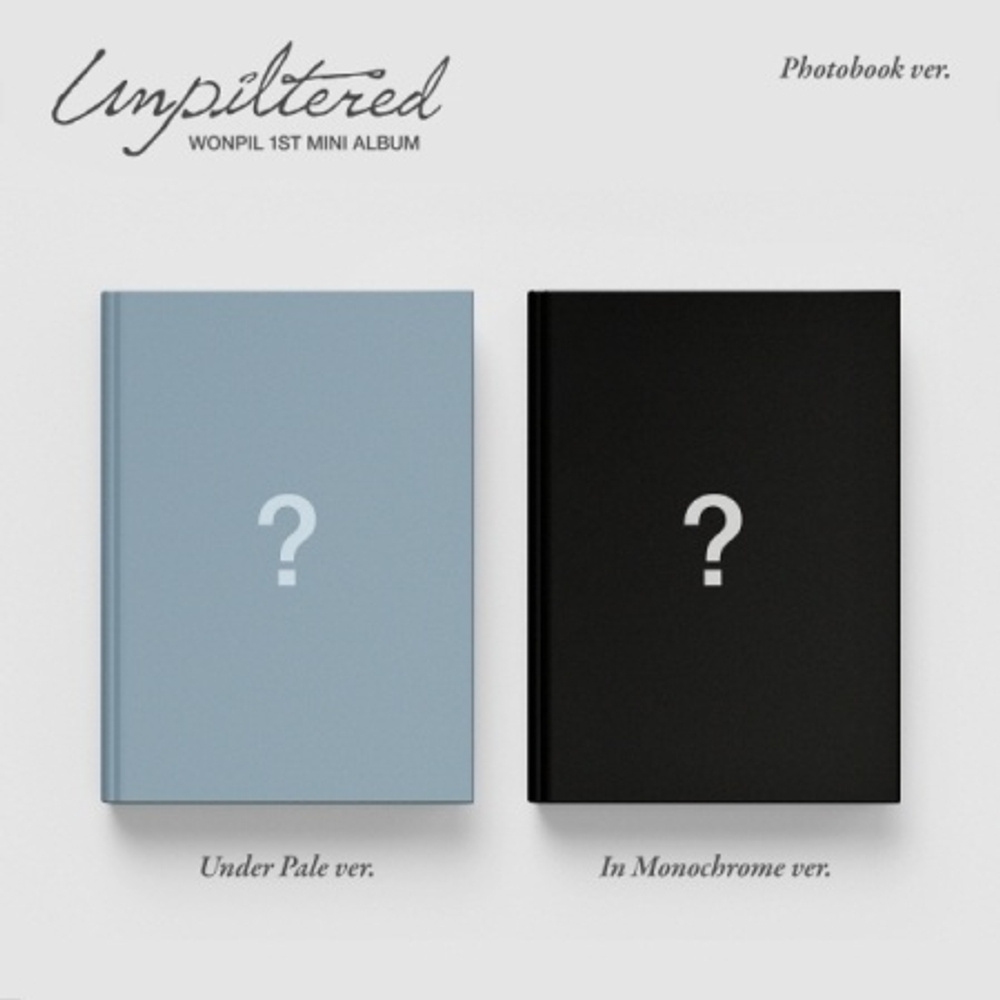 Альбом WONPIL - UNPILTERED 1st Mini Album PHOTOBOOK RANDOM Version