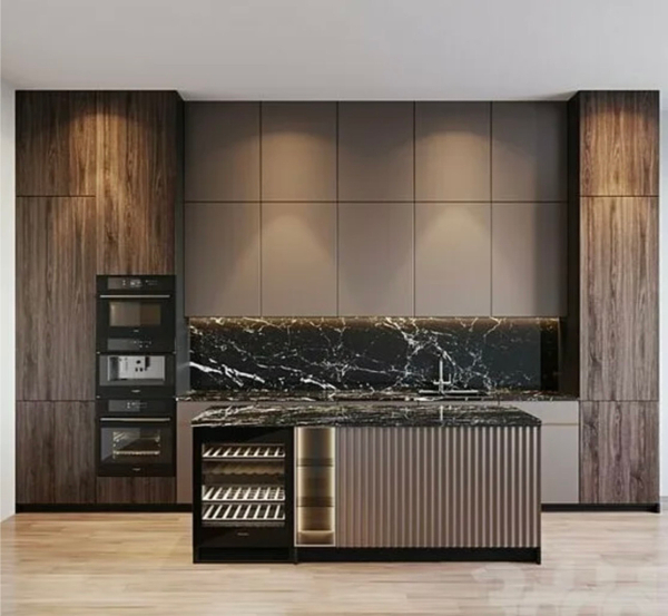 Примеры современных дизайнов кухонь из интернета