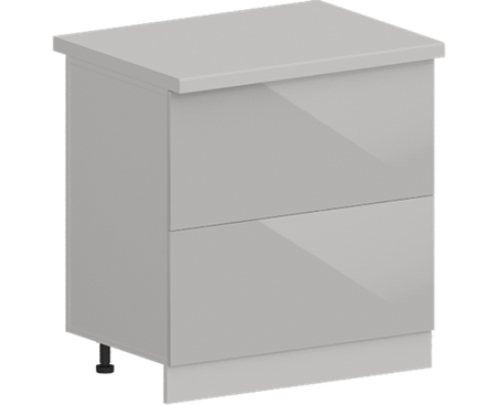 Кухня Модуль ШН2Я 800 Ликата / Элен глянцевый