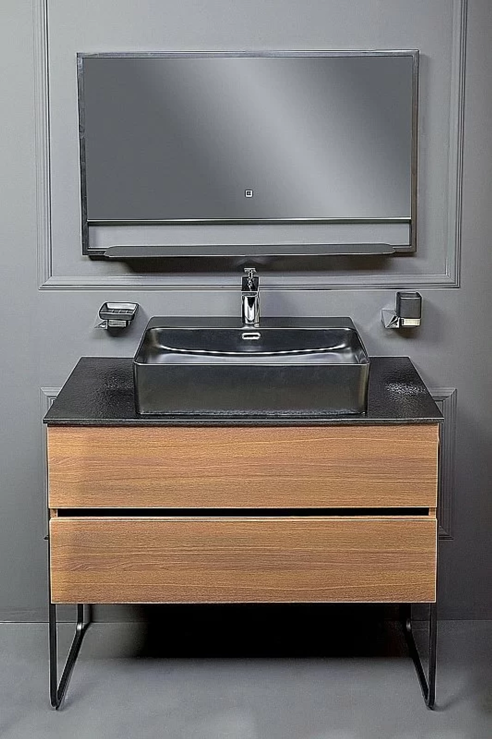 Раковина Boheme Vallessi 60 875 черная