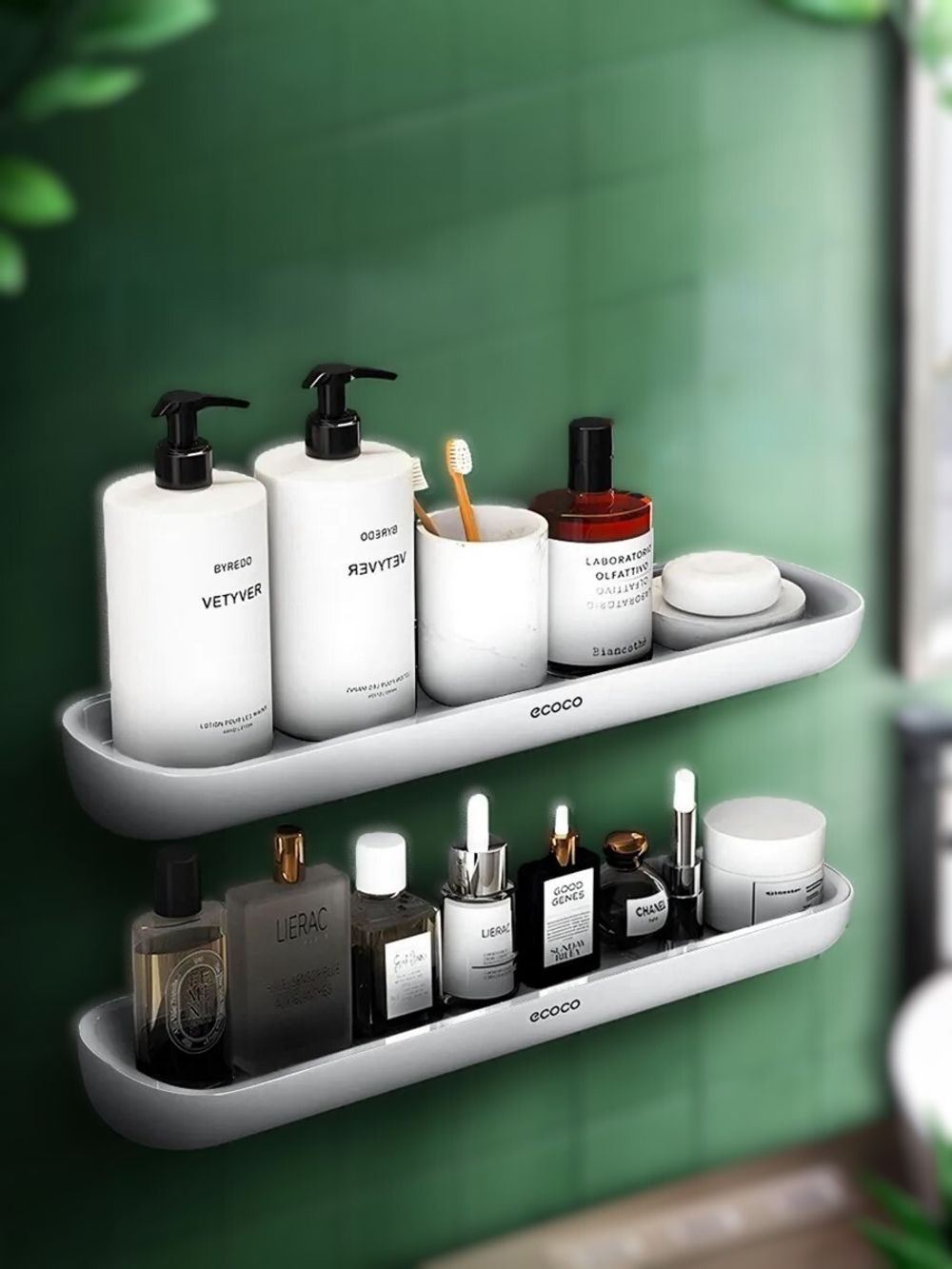 Комплект прямых полок для ванной