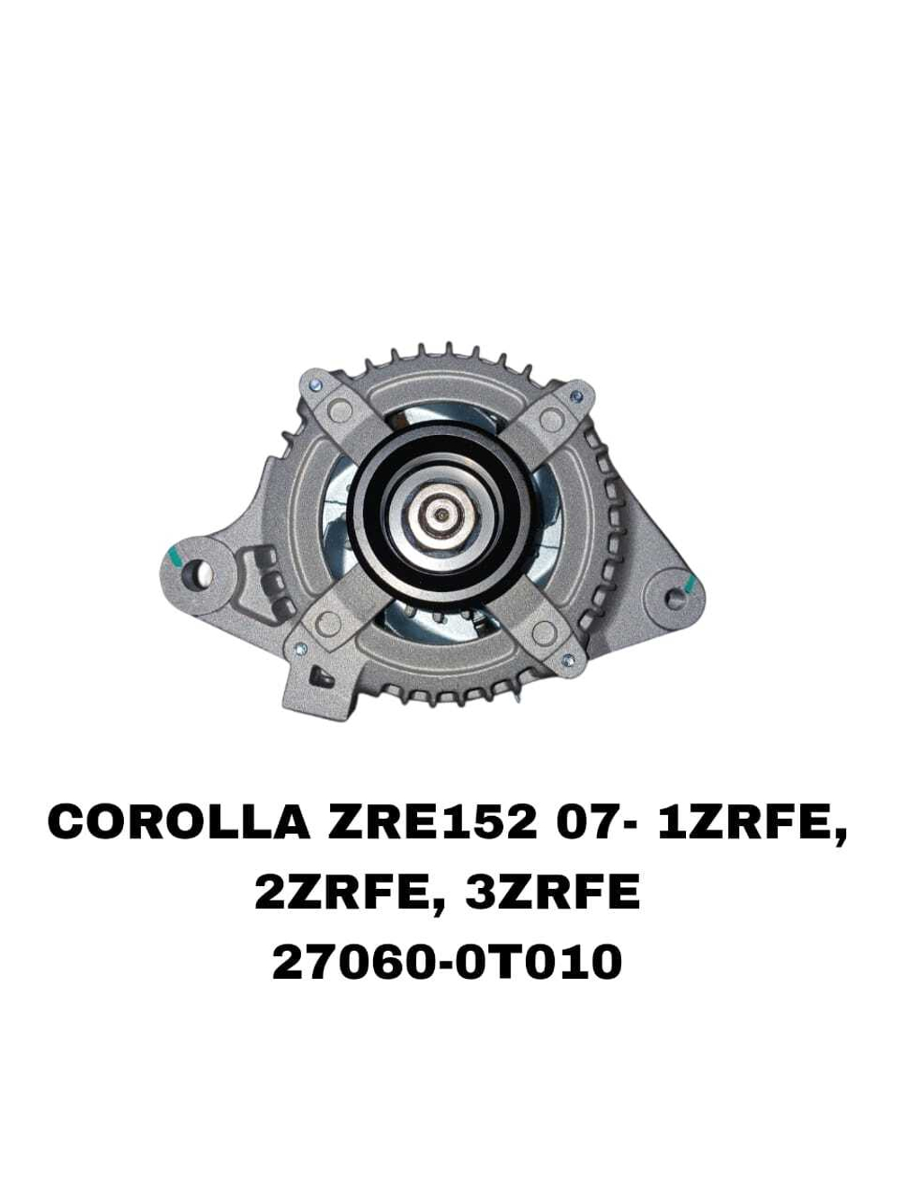 Генератор COROLLA ZRE152 07- 1ZRFE, 2ZRFE, 3ZRFE