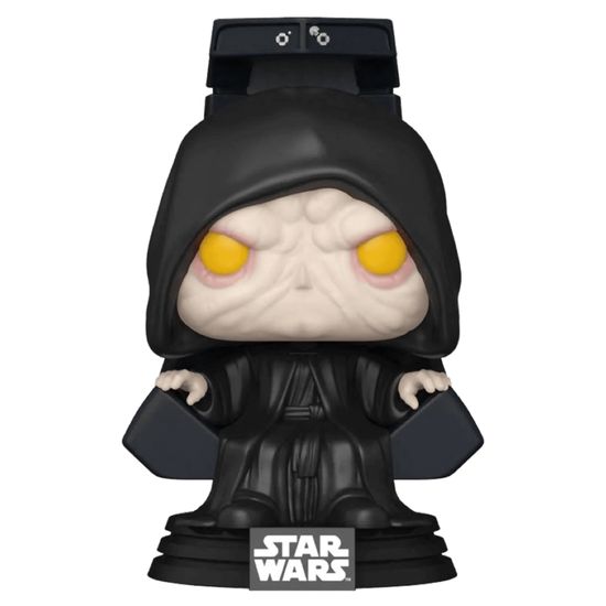Фигурка Funko POP! Bobble Star Wars Ep 6 RotJ 40th Emperor Palpatine (Spectating) (Exc) (614) 71236 / Фигурка по мотивам сериала "Асока", Император Палпатин