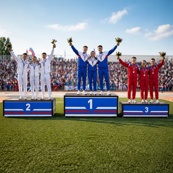 Пьедестал спортивный
