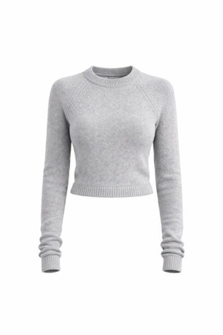 Джемпер из нейлона в цвете офвайт