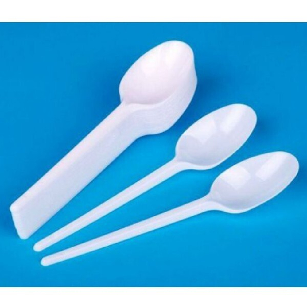 Ложка столовая белая (1000,4000) (комплект 100 шт)