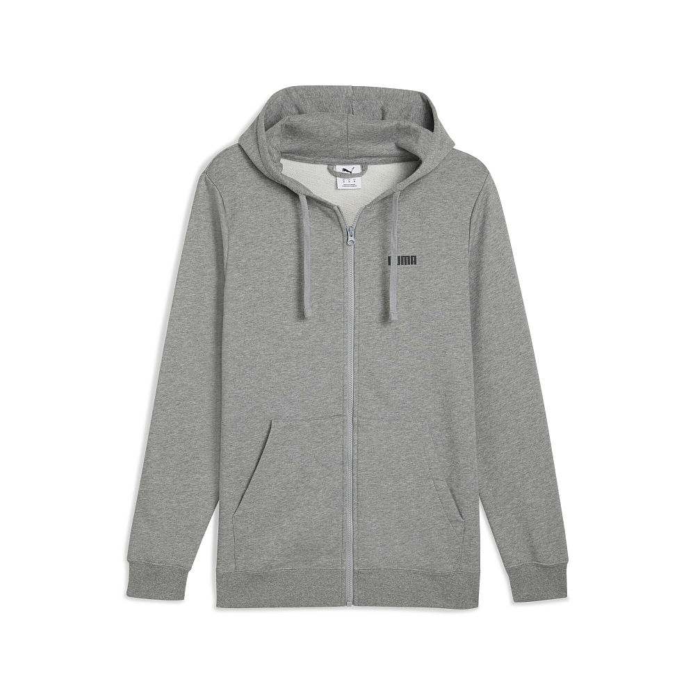 Мужская толстовка PUMA Essentials Small Logo Full-Zip Hoodie