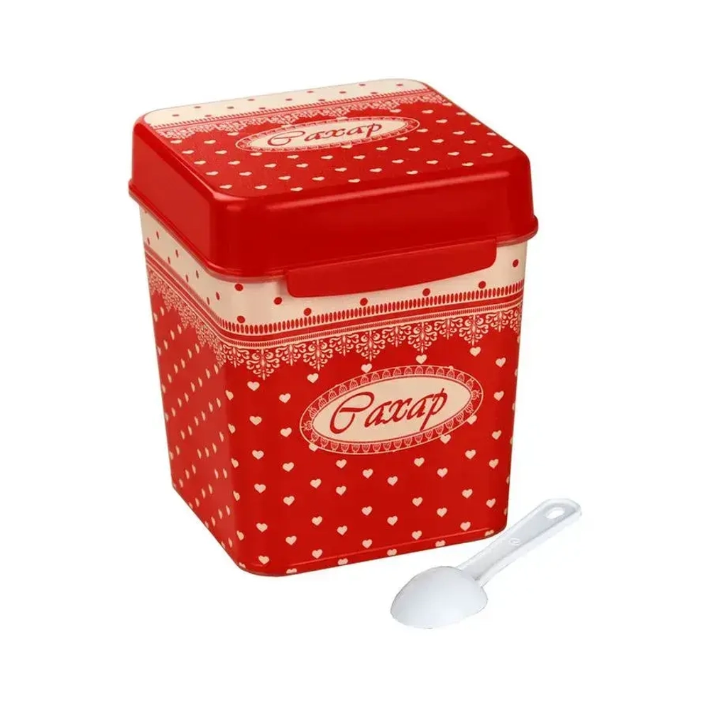 Емкость с ложкой 1,2 л., Уют, Сахар