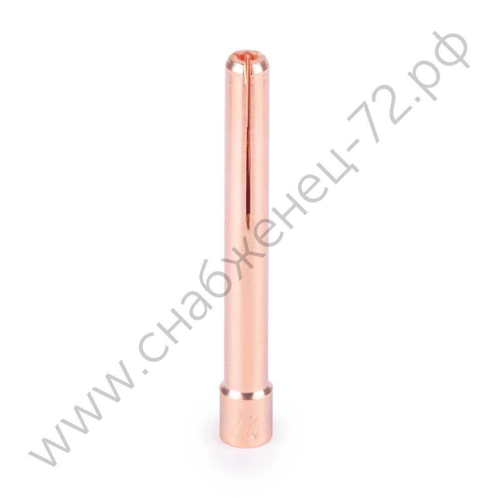 FoxWeld Цанга 2,4мм х 50мм TIG17/18/26 (702.0009/TD0001-24, пр-во FoxWeld/КНР)