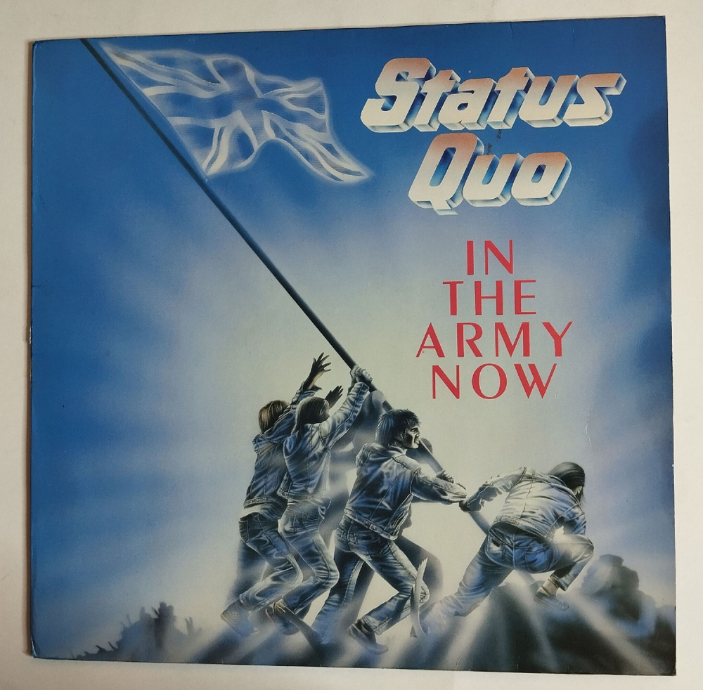 Винтажная виниловая пластинка LP Status Quo In The Army Now (Holland 1986) (EX)