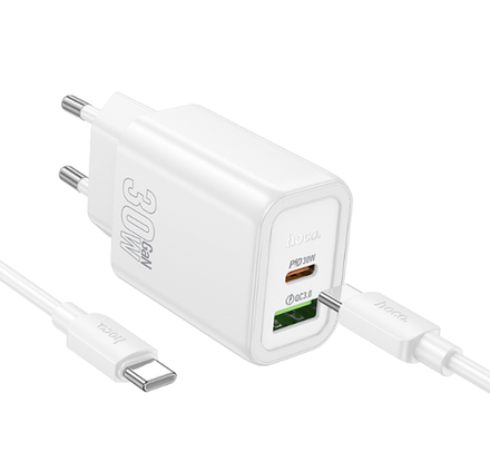 N63 Gentle PD30W+QC3.0 charger set(C to C)(EU)