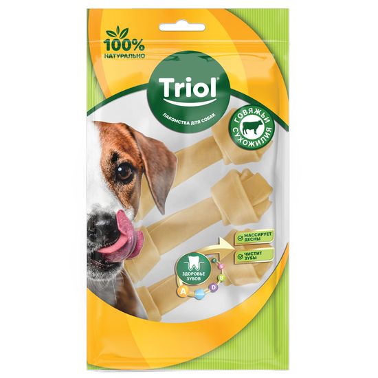Triol Косточки жевательные узловые DENTAL10 см 3 шт Triol Косточки жевательные узловые DENTAL10 см 3 шт