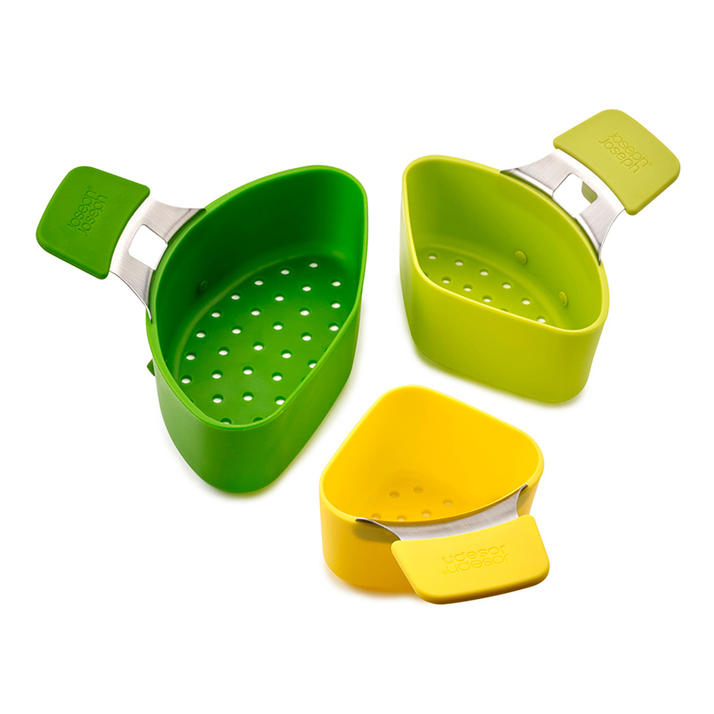 Набор из 3 пароварок для кастрюли nest компактный