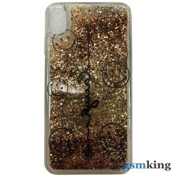 Liquid Case iPhone XS Max Gold Like (Золотистый)