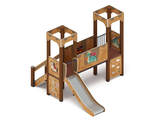 Детский игровой комплекс Королевство (Картонное) ДИК 1.15.06-12 H=900