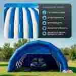 Гараж надувной для автомобилей «Автодом» 5х4,5х3 м — из ПВХ