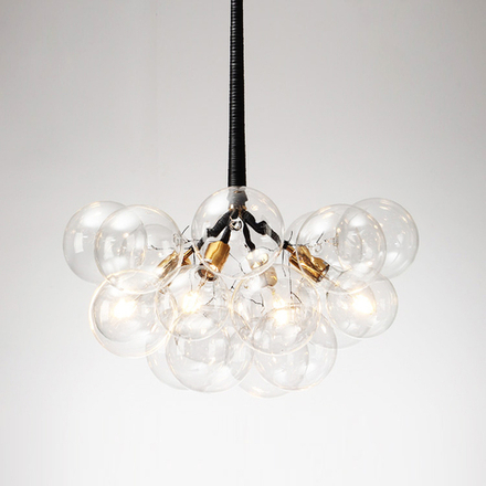 Pendant design lamp  Bubble X-Large by Pelle (Black)