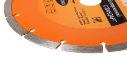 Диск алмазный отрезной сегментный СТАНДАРТ, 125 х 22,2 мм, сухая резка Вихрь