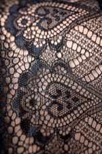 Боди Candy Girl с открытой спиной чёрное XL