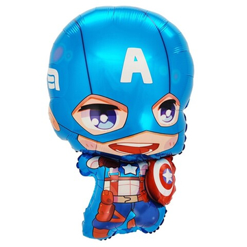 Фольгированный шар-фигура «Капитан Америка», 76 см