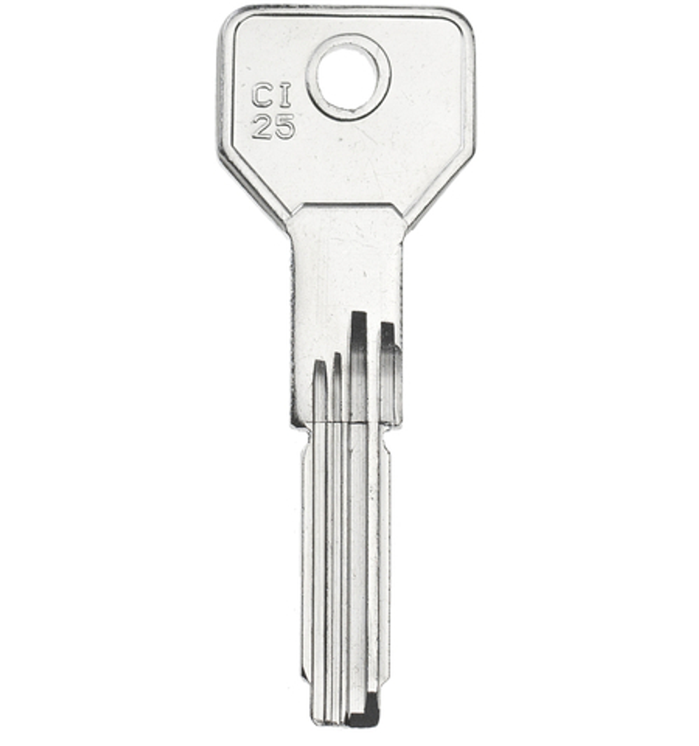 Заготовка вертикального ключа 10402 CI25-L Cisa 670 CI-57/CI-71 CS146 CSA76 C25T CA87 бронь Китай