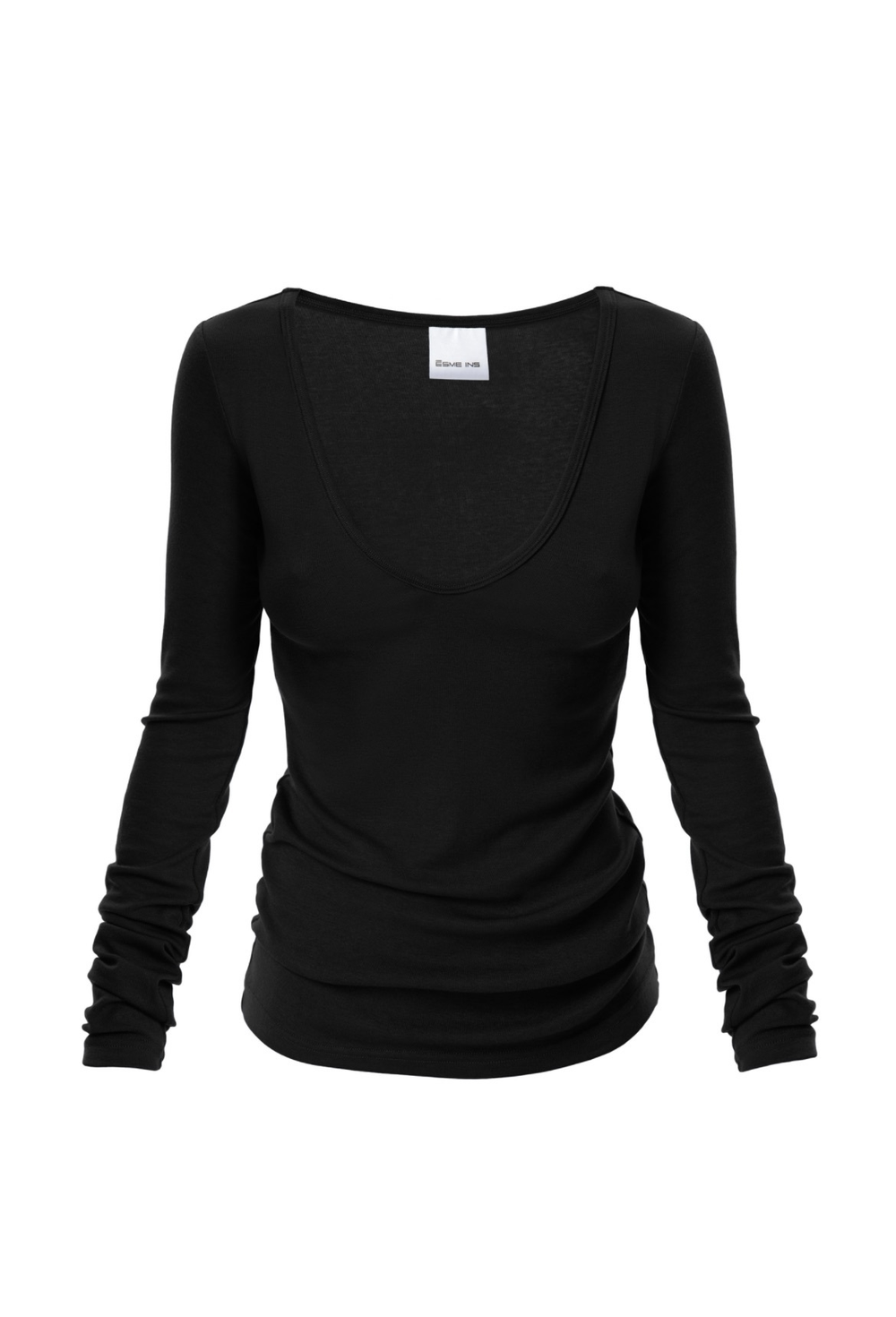 CASHMERE LONG 01 BLACK