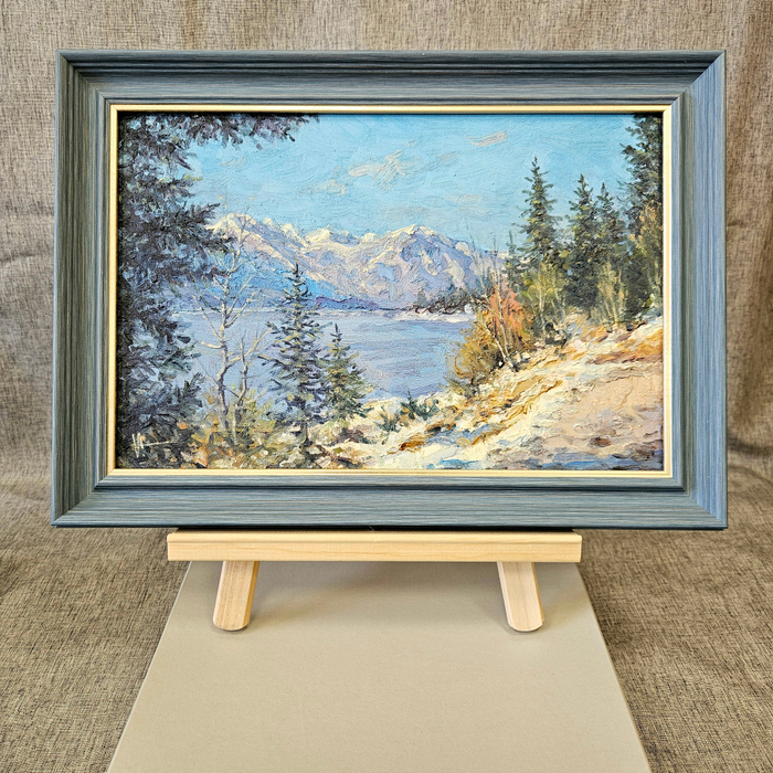 Картина "В горах" 20х30