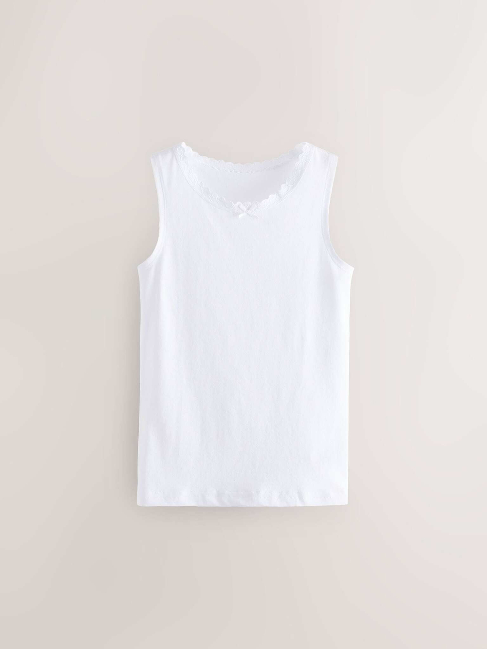 Майка для девочки Next 194-162, 10 шт., Белый