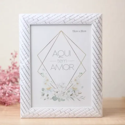 Фоторамка 15*20см «Флоренция» серый, пластик