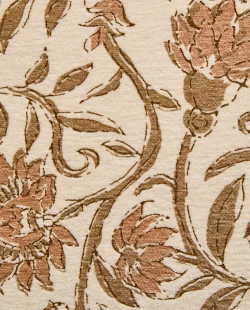 ZARA HOME НАВОЛОЧКА ДЛЯ ДЕКОРАТИВНОЙ ПОДУШКИ ИЗ СИНЕЛИ, ЭКРЮ