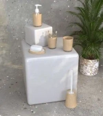 Подставка для зубных щеток Art Deco, nature