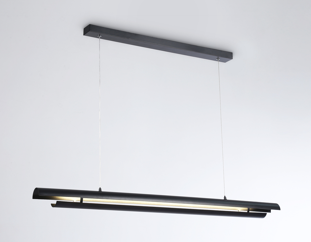 Светильник светодиодный подвесной TN71337 BK черный LED 10W 4200K 945*60*1060