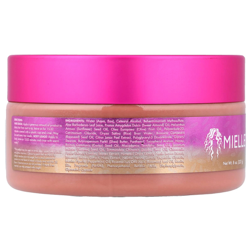 Mielle, Rice Water Collection, глиняная маска, 227 г (8 унций)