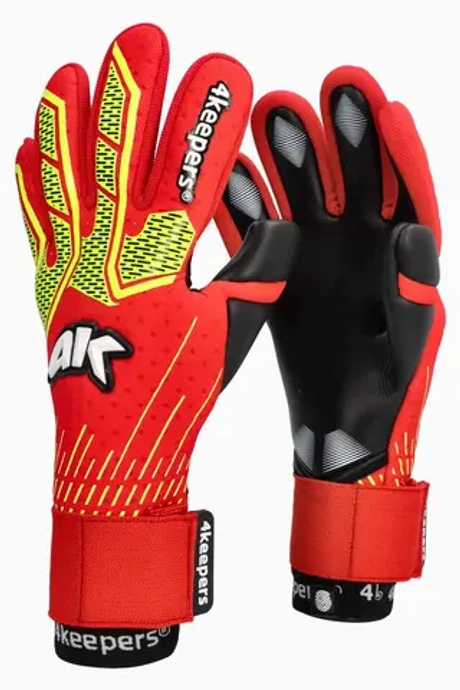Вратарские перчатки 4keepers Neo Lava NC - красный