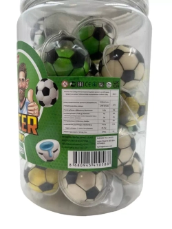 Жевательный мармелад "Футбольный мяч" 30шт