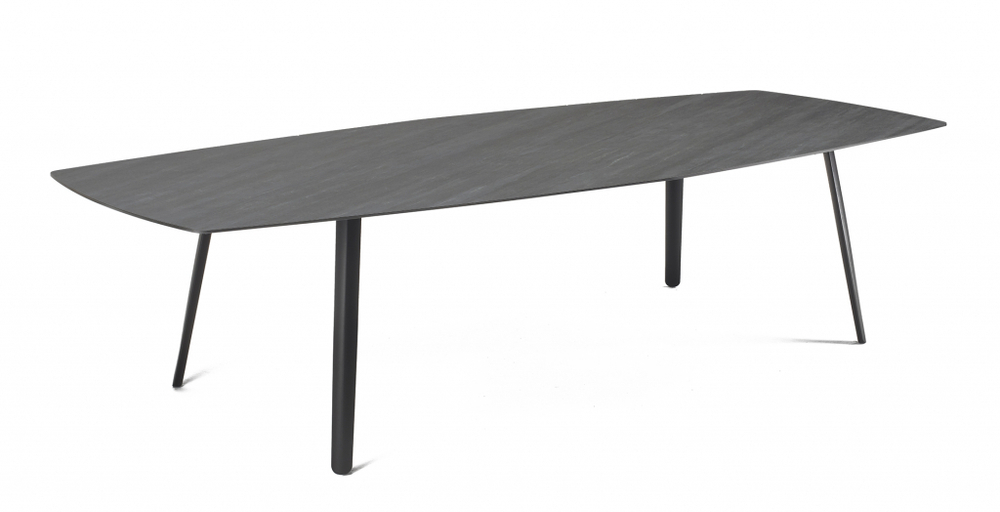 Стол ламинированный Scab Design Squid, черный, сланец