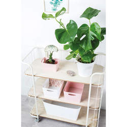 Контейнер для хранения boxxx, organic, 1 л, розовый