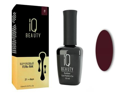 Гель-лак IQ BEAUTY Каучуковый с кальцием 136 Объем 10 мл A LA RUSSIE