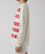 UNDERCOVER СВИТШОТ БЕЛЫЙ ANARCHY