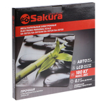 Весы напольные электронные до 180кг "Бамбук"